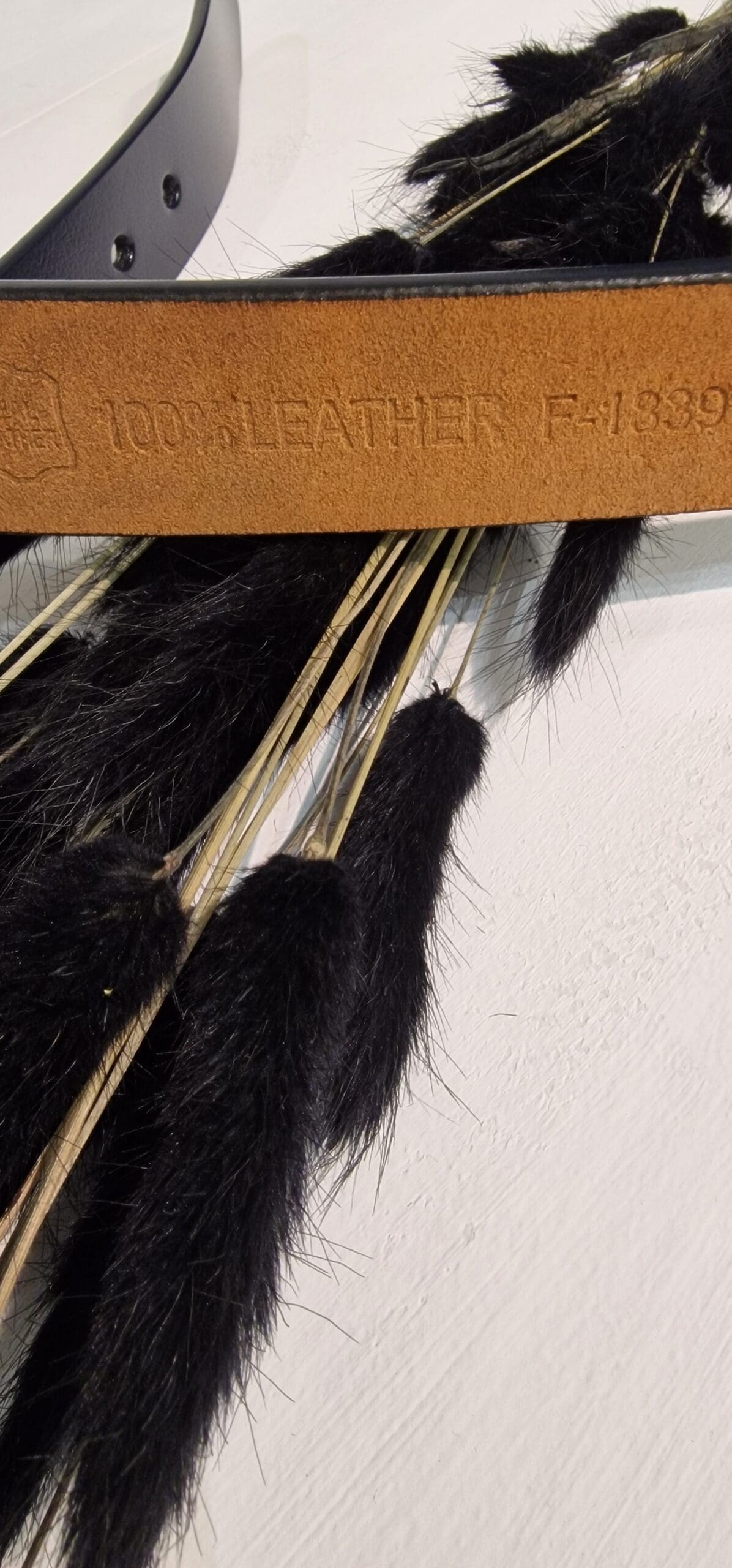 Lederen herenriem - Afbeelding 2