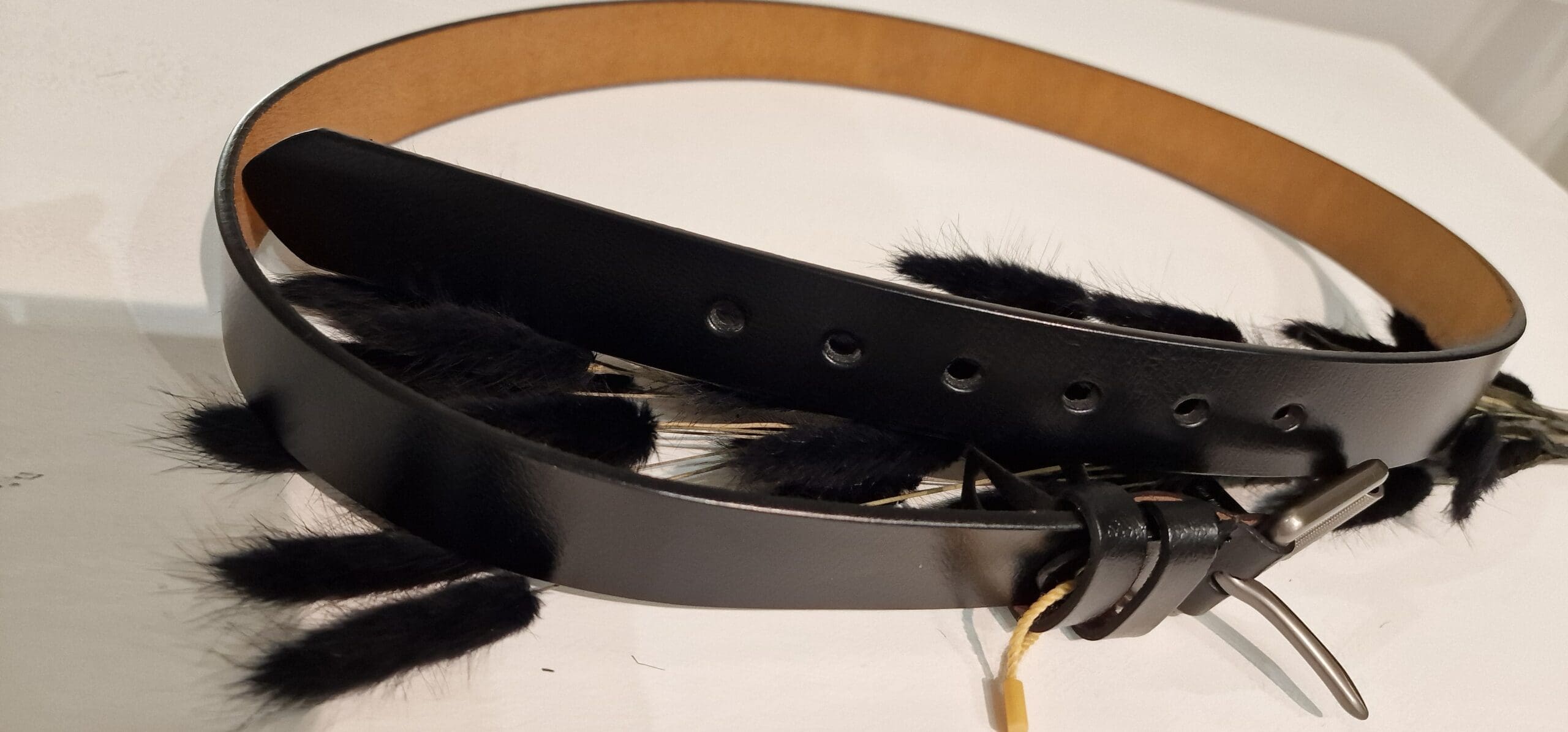 Lederen herenriem - Afbeelding 4