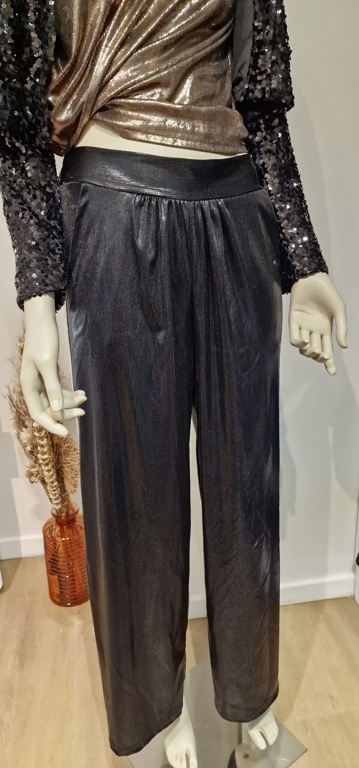 Dames glansende broek - Afbeelding 5