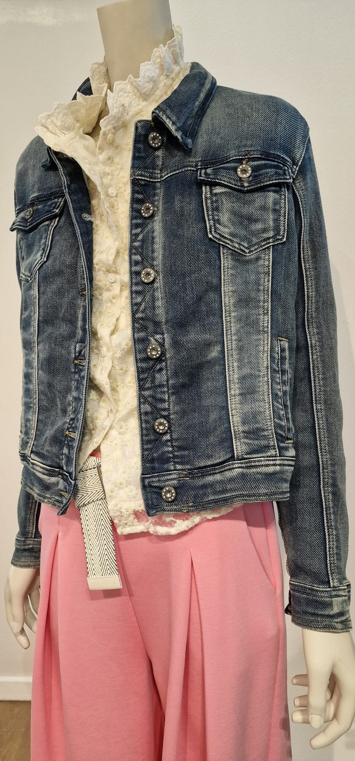 34-Jeans jas dames - Afbeelding 3