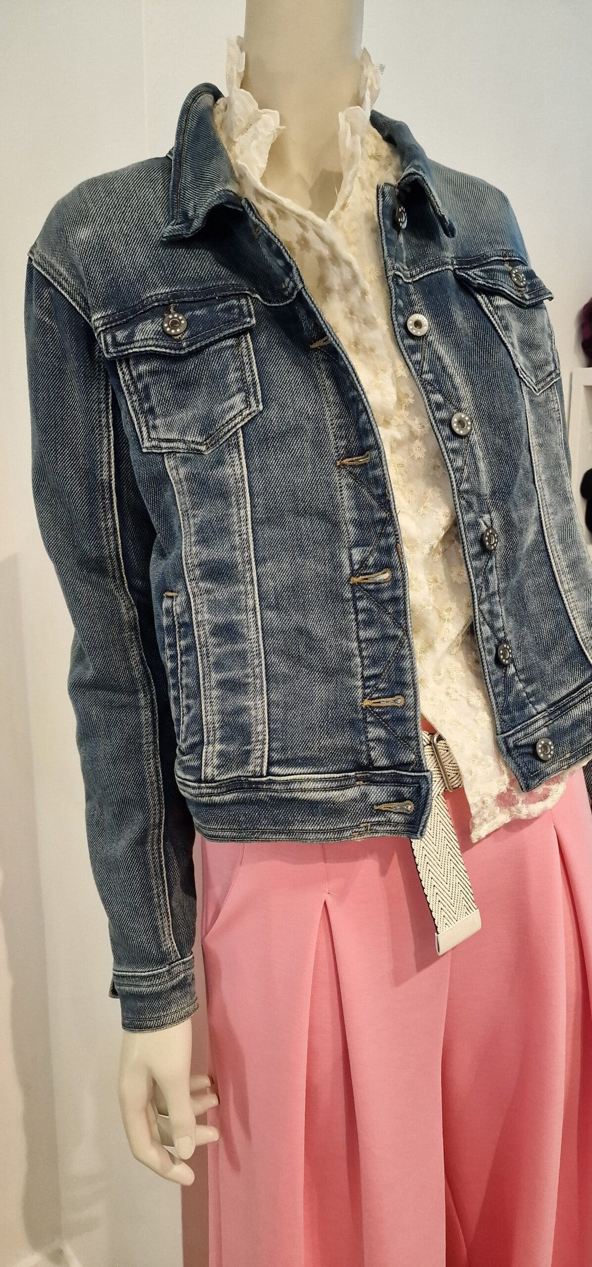 34-Jeans jas dames - Afbeelding 2