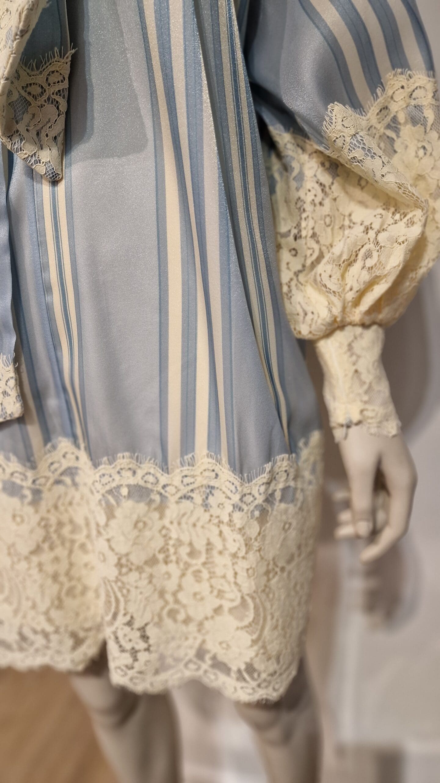 37-Gestreepte jurk met strik - Afbeelding 6