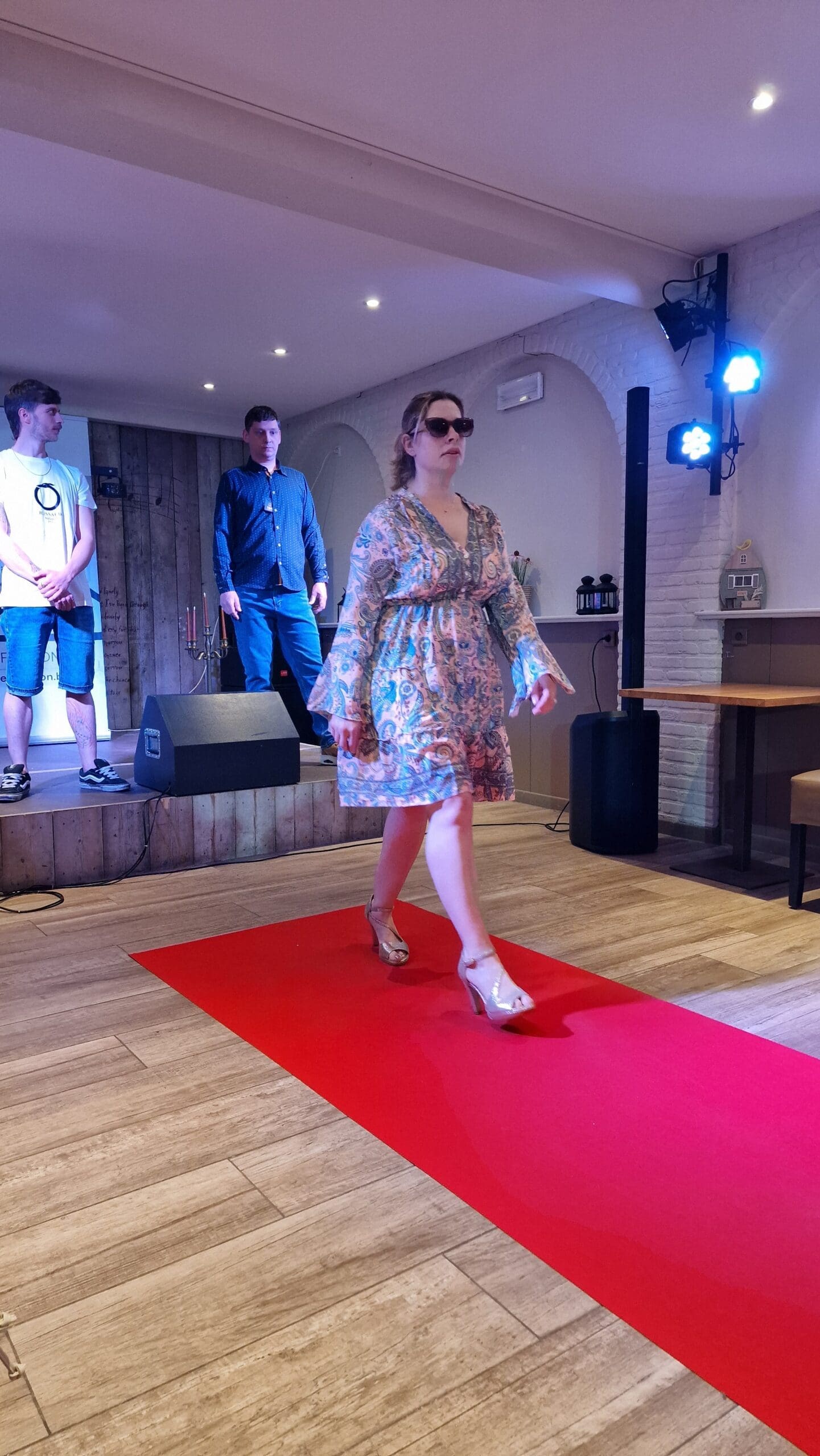 Jurk- fijne printjes - Afbeelding 2