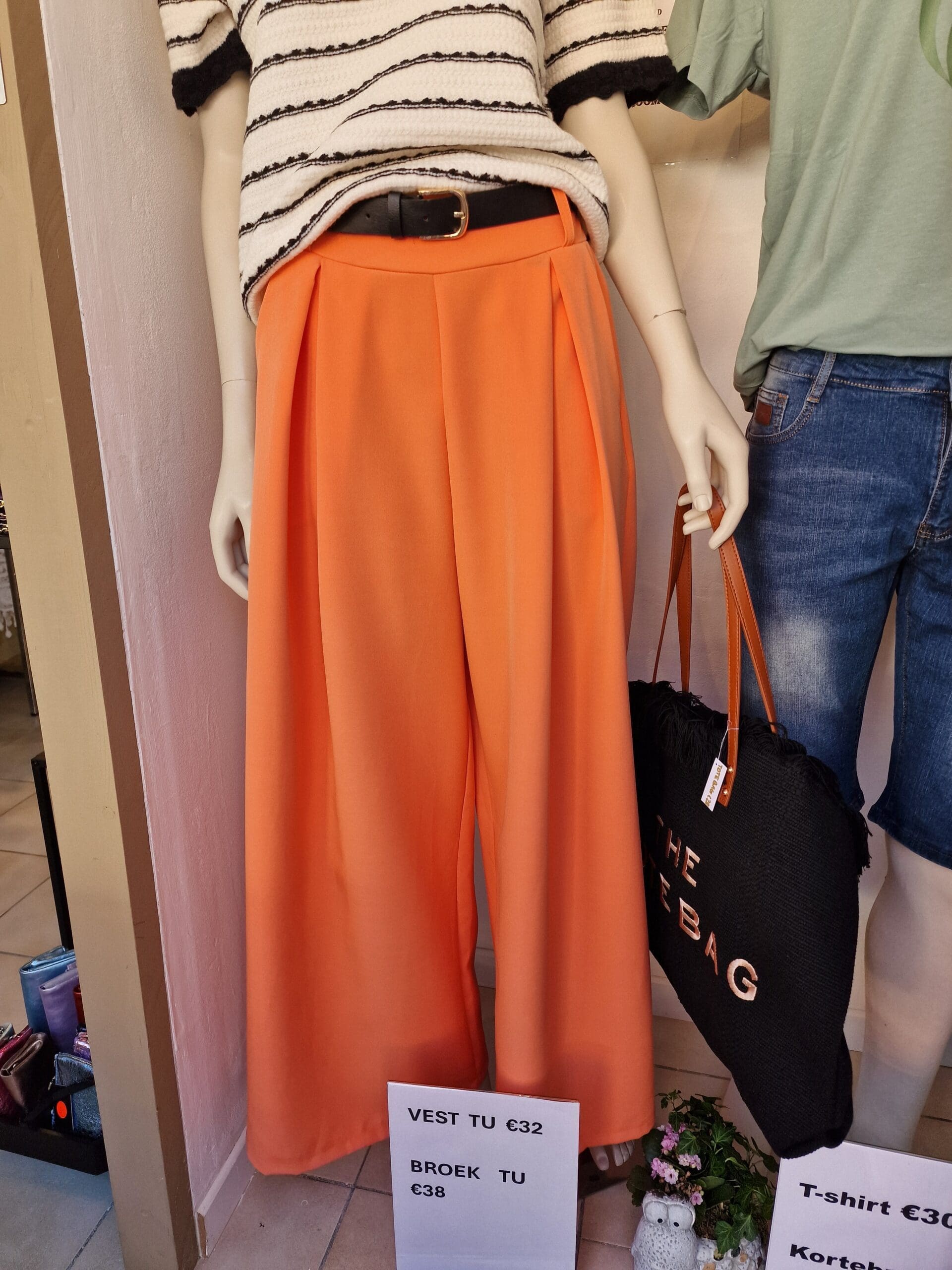 57 - Dames broek - koraal - Afbeelding 5