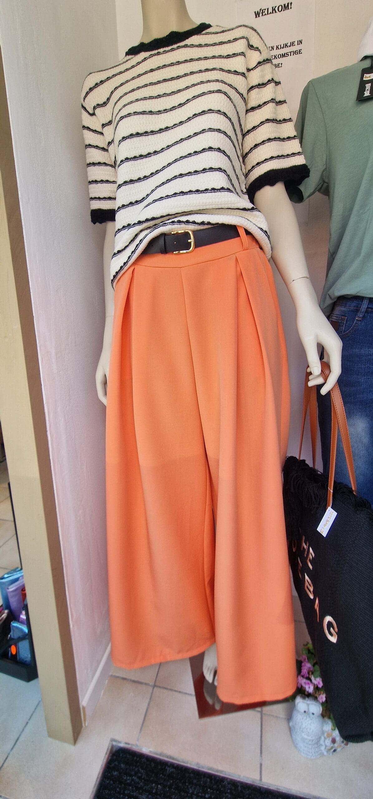 57 - Dames broek - koraal - Afbeelding 7